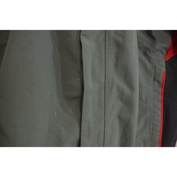 The North Face Mens Jacket Size Large Retro Outdoors Green Black Detachable Hood - Picture 3 of 16